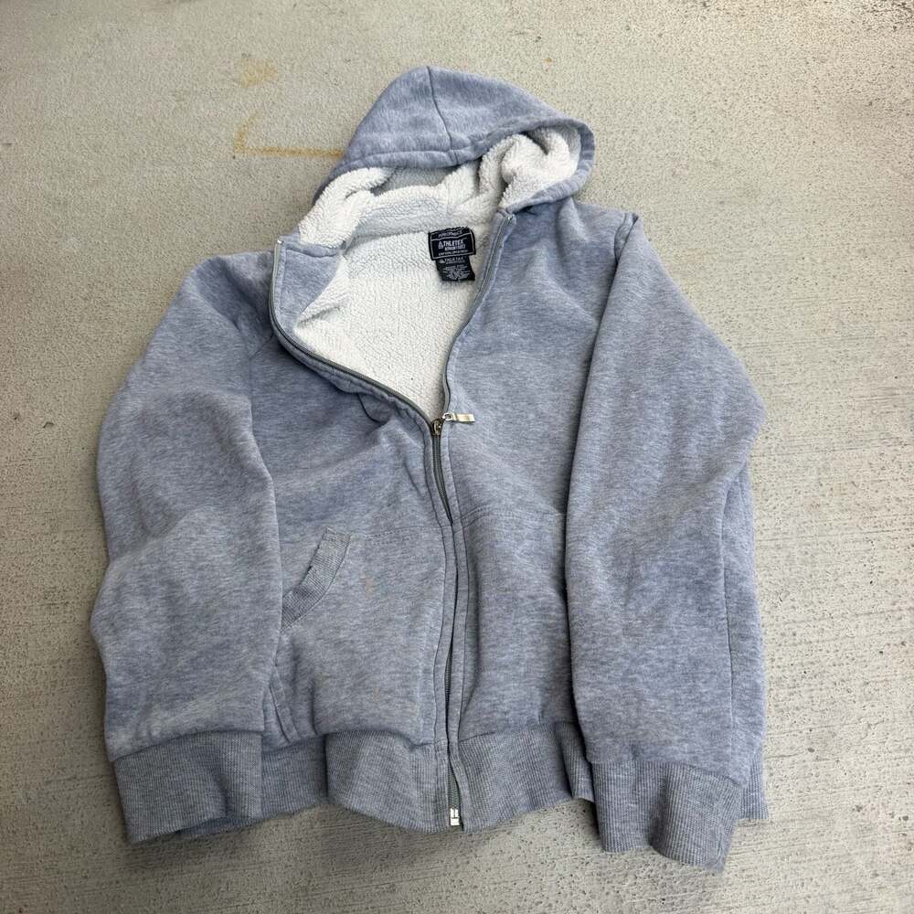 Athletex Performance Ultrasoft Fleece Sherpa-Lined Full-Zip Hoodie